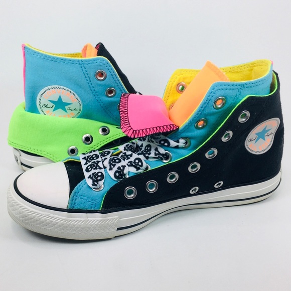 converse chuck taylor all star hi double upper sneaker